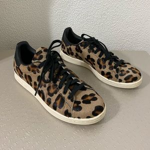 Adidas Stan Smith animal print costumized shoes